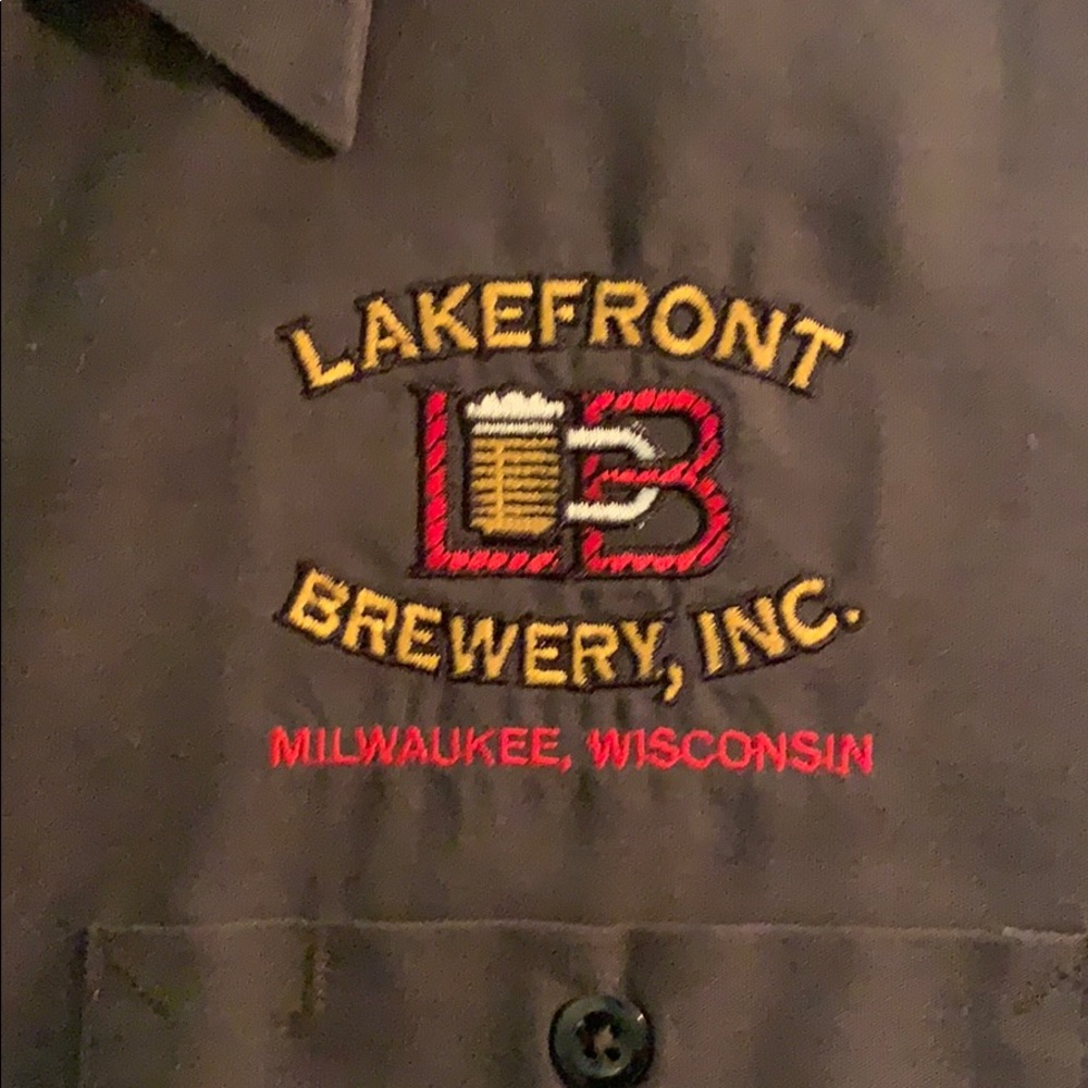 Red Kap Lakefront brewery work shirt